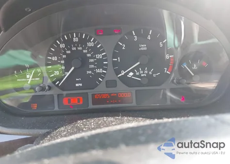 2001 BMW 325I из США, поврежденный, VIN WBAAV334X1FV04248